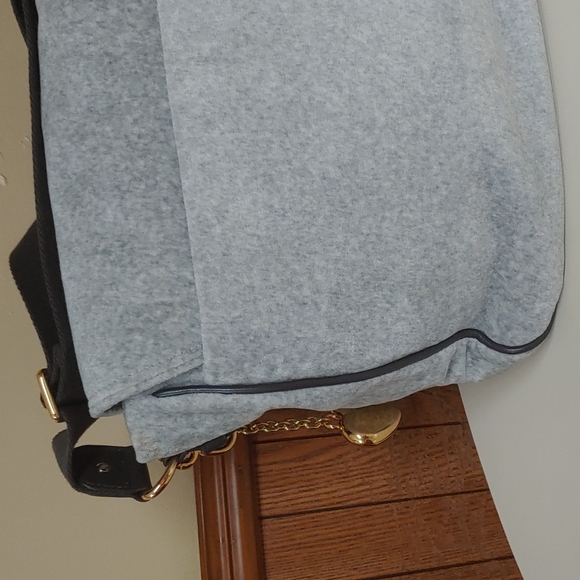 Juicy Couture y2k Vintage Velour Laptop Messenger Crossbody Bag - Picture 9 of 16